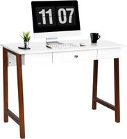 COSTWAY Schreibtisch mit Schublade