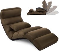 COSTWAY Relaxliege 5-Fach einstellbar