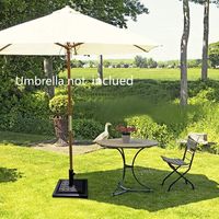 COSTWAY Sonnenschirmständer Marktschirmständer