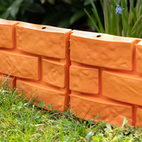 Gartenzaun-Set 10 teilig aus PP, ca. 44,5 x 28,5 cm