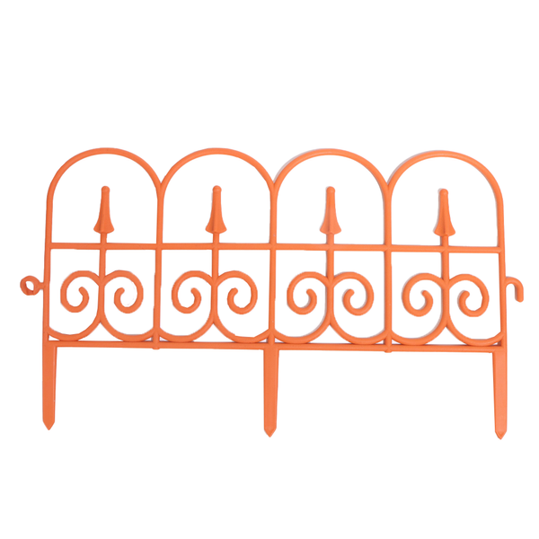 Gartenzaun-Set 10 teilig aus PP, ca. 58 x 33,5 cm