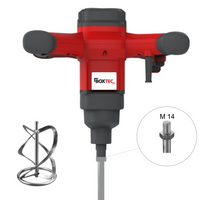 PROFI Rührwerk TOP PRO Mixer mit Softstart, inkl. Rührquirl, 1200 W, 1-Gang