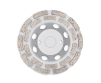 Diamantschleiftopf Ø125mm, doppelreihig, BETON, ESTRICH, MAUERWERK