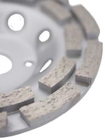 Diamantschleiftopf Ø125mm, doppelreihig, BETON, ESTRICH, MAUERWERK