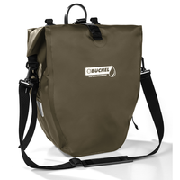 Wasserdichte Fahrradtasche - Waldgrün