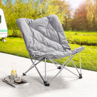 klappbare gepolsterter Campingstuhl