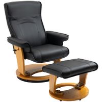 Relaxsessel mit Ottomane Ruhesessel mit Liegefunktion für Büro bis 150 kg