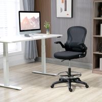 Zeichenstuhl, Höhenverstellbarer Bürostuhl, Ergonomischer Drehstuhl