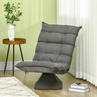 Bodenstuhl Bodensofa mit Verstellbarer Rückenlehne für Wohnzimmer, Büro