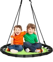 COSTWAY Ø100cm Nestschaukel Kinderschaukel
