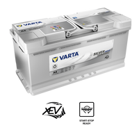 Silver Dynamic AGM XEV 605901095J382 Autobatterien, A4, 12 V 105 Ah, 950 A, ersetzt Varta H15