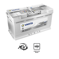 Silver Dynamic AGM XEV 595901085J382 Autobatterien, A5, 12 V 95 Ah, 850 A, ersetzt Varta G14