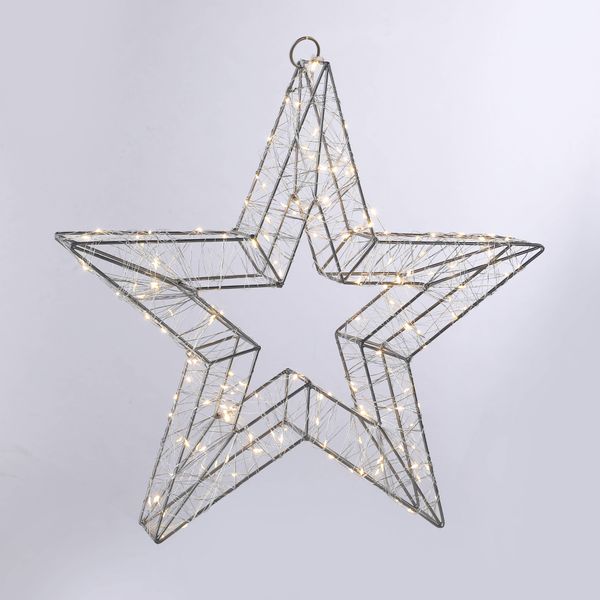 LED Stern - ca. 40 x 7 x 38 cm