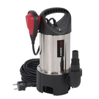 Elektrische Wasserpumpe POWEW67912 - 400 W Tauchmotorpumpe, Maximaltemperatur 35°C und Fördermenge 7500 l/h, Gartenpumpe, Saugpumpe, Tauchpumpe, Gartengeräte