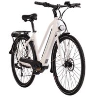Alu E-Citybike Damen Mantova 28'' E-Bike weiß 250 Watt Li-Ion 36V/10,4 Ah 7 Gänge