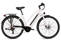 Alu E-Citybike Damen Mantova 28'' E-Bike weiß 250 Watt Li-Ion 36V/10,4 Ah 7 Gänge
