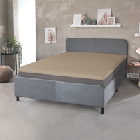 Dreamtex Spannbetttuch für Topper, ca. 180-200 x 200-220 + 15 cm
