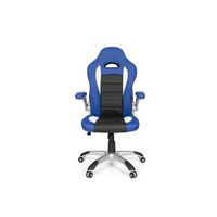 Chefsessel GAME SPORT Blau/Schwarz Bürostuhl, Armlehnen klappbar