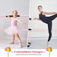 Ballettstange freistehend, Ballet Bar höhenverstellbar
