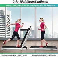 2 in 1 Laufband klappbar 2,25HP