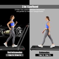 2 in 1 Laufband klappbar 2,25HP