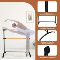 120cm Ballettstange freistehend
