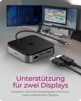 IB-DK408-C41, 7-in-1 USB4DockingStation mit zweifacher Videoausgabe
