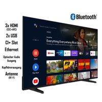 LT-55VA3355 55 Zoll Fernseher / Android Smart TV (4K Ultra HD, HDR Dolby Vision, Dolby Atmos)
