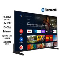 LT-43VA3355 43 Zoll Fernseher / Android Smart TV (4K Ultra HD, HDR Dolby Vision, Dolby Atmos)