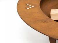 Keilbach Feuerstelle, ⌀ 80 x 22 cm, Stahl