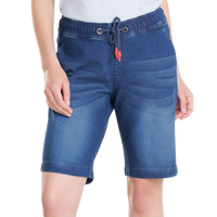 Jogg-Jeans Bermuda für Damen