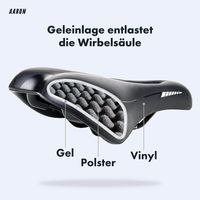 Trekking ergonomischer Fahrradsattel Unisex für Trekkingrad, Mountainbike, Stadtrad, E-Bike