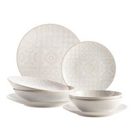 Serie Traditional Tiles, Kombiservice 8 teilig für 2 Personen