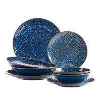 Serie Traditional Tiles, Kombiservice 8 teilig für 2 Personen