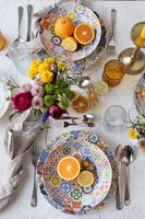 Serie Amarante, Platzteller-Set für 4 Personen