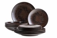 Serie Metallic Bronze, Tafelservice 12 teilig für 4 Personen