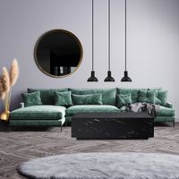 Couchtisch Marmor AMIRI XXL schwarz