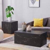 Couchtisch Marmor AMIRI L schwarz