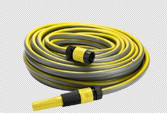 Gartenschlauch SlideTec, 3/4", 15m, Gelb -Grau