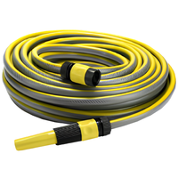 3/4" SlideTec Gartenschlauch 15m in Gelb -Grau