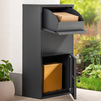 XXL Paketbox, ca. 44 x 22 x 82 cm – Anthrazit