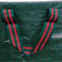 XL-Garten-Abfalltasche, 2er-Set- Grün