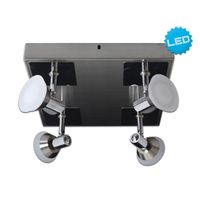 4er LED-Deckenleuchte "Jericho" d:28cm
