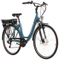 E-Citybike Damen Lido 28'' E-Bike blau 250 Watt Li-Ion 36V/13 Ah 7 Gänge