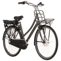 E-Citybike Damen Carry on 28'' E-Bike grau 250 Watt Li-Ion 36V/13 Ah 3 Gänge