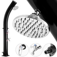 monzana Solardusche Bow Schwarz 20L