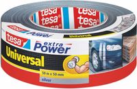 Universal Gewebeband, Silber - 50 m x 50 mm
