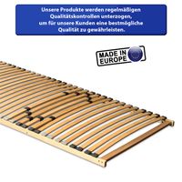 BASIC Lattenrost 100 x 210 cm starr - nicht verstellbar LANG