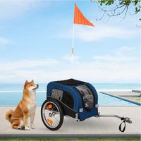 Econ-Way Hundefahrradanhänger / Hundebuggy 20kg / 30kg / 40kg inklusive Zubehör