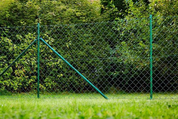 Maschendrahtzaun Komplett-Set L15m x H125cm - Grün